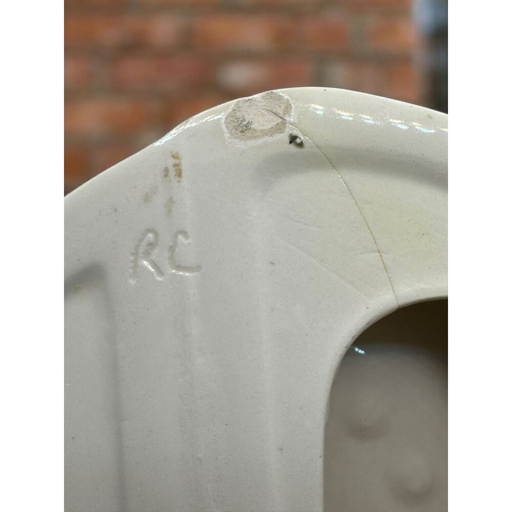 Holland Mold Ceramic Geese-Themed Bowl/Vase With Yellow Accents - Picture 8 of 11